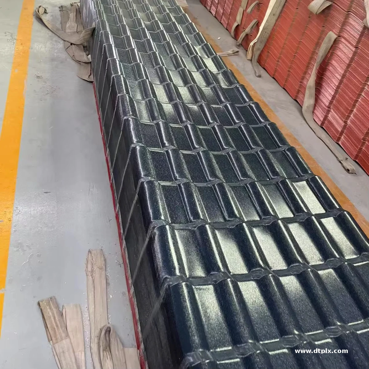 Hot Sales High Quality Anti Corrosion Waterproof Corrugated Roof Tiles ASA PVC Synthetic Roof Sheets for Apartment Townhouse