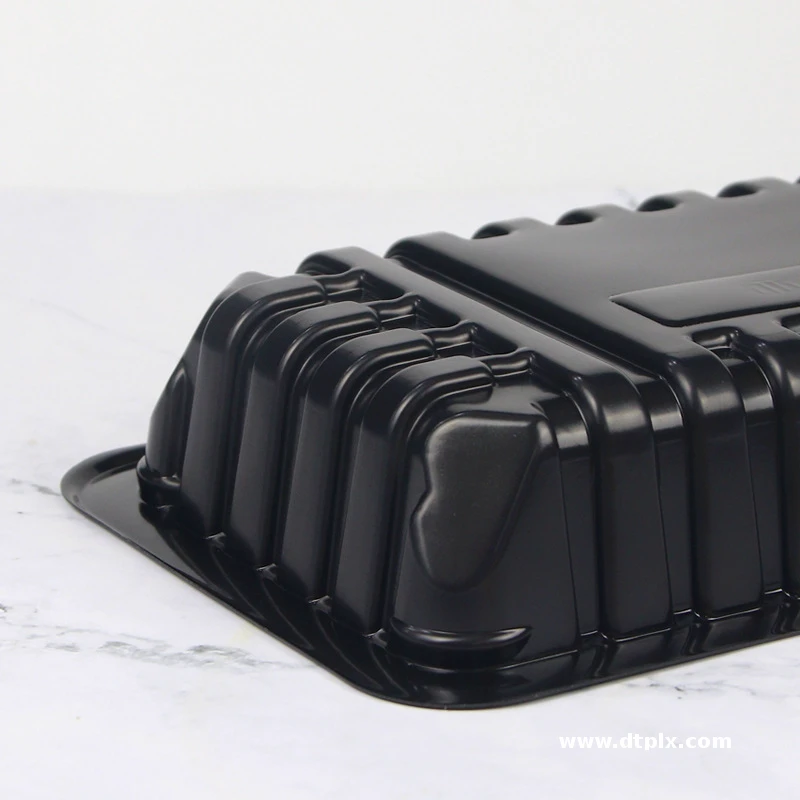 Wholesale Fast Food Transparent Plastic Trays Drying Tray for Fruit Vegetable Chicken Plastic Food Box