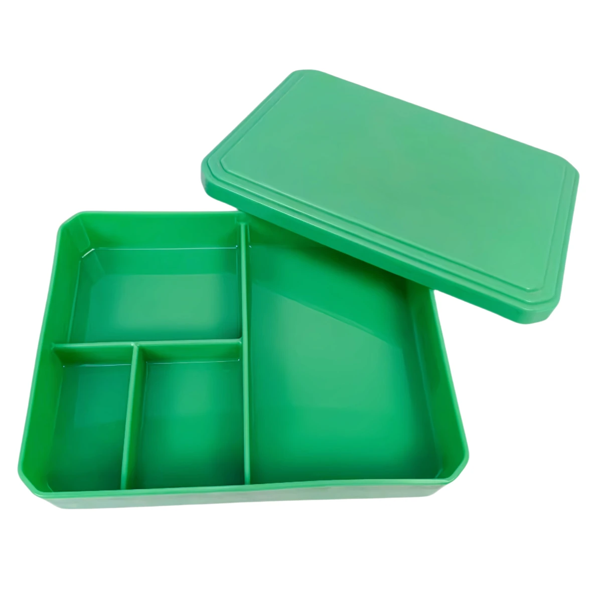 RL-04 Custom Molded Compartment PP Lunch Box    Reusable Microwaveable Bento Box