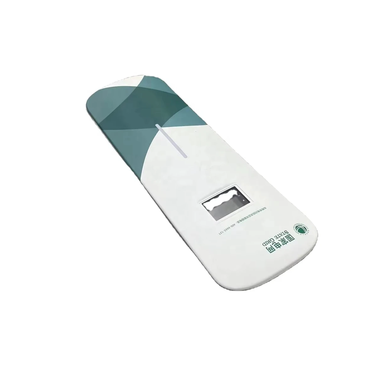 Custom White Plastic Vacuum Formed Component for State Grid Branded Electrical Equipment Panel with Screen Window