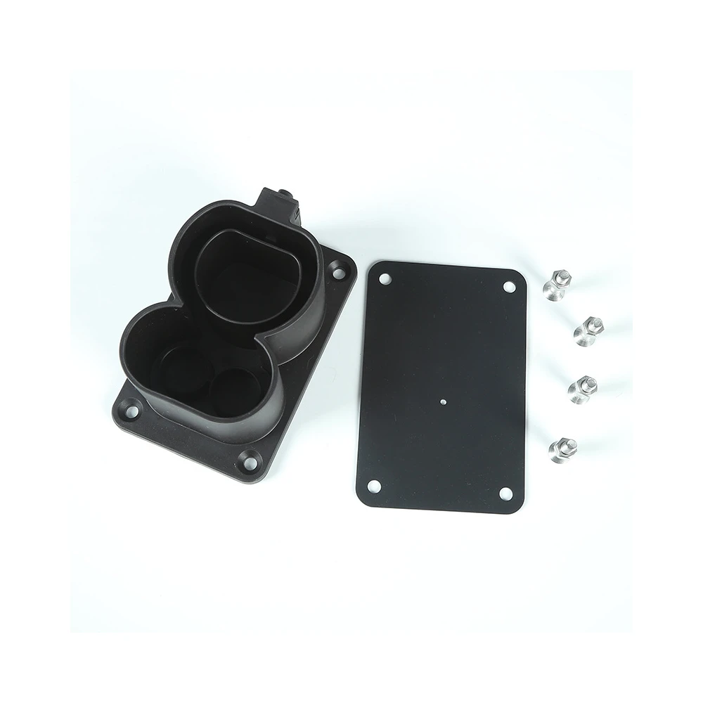 EV Charger Holster Dock for Electric Vehicle CCS2 Charging Cable Connector Wallbox with Cable Ev Charger Plug