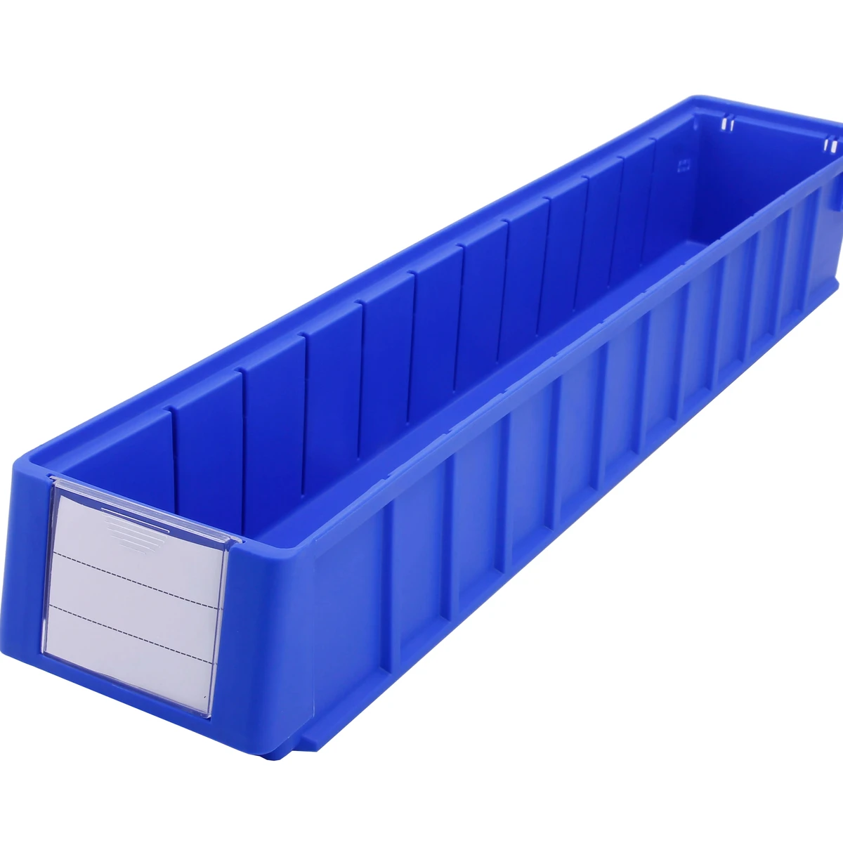 Storage Plastic Part Bin with Optional Divider Industrial Stacking Box Office Plastic Shelf Bin