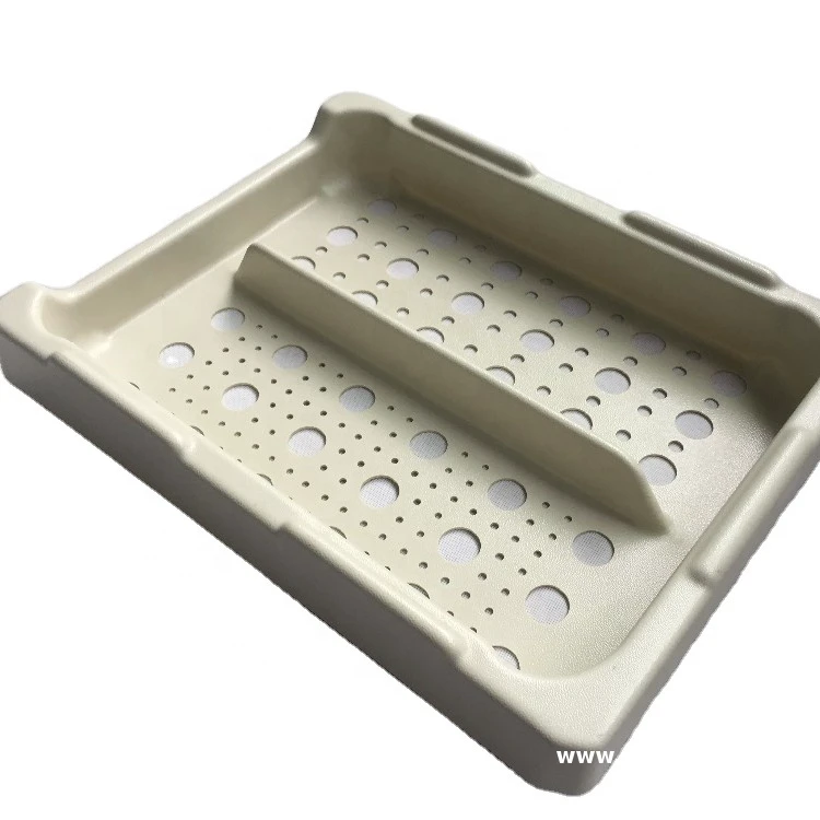 Customized Size Color ABS Thermoformed Hard Plastic Pet Tray Easy to Clean Blister Tray for Dog Cage