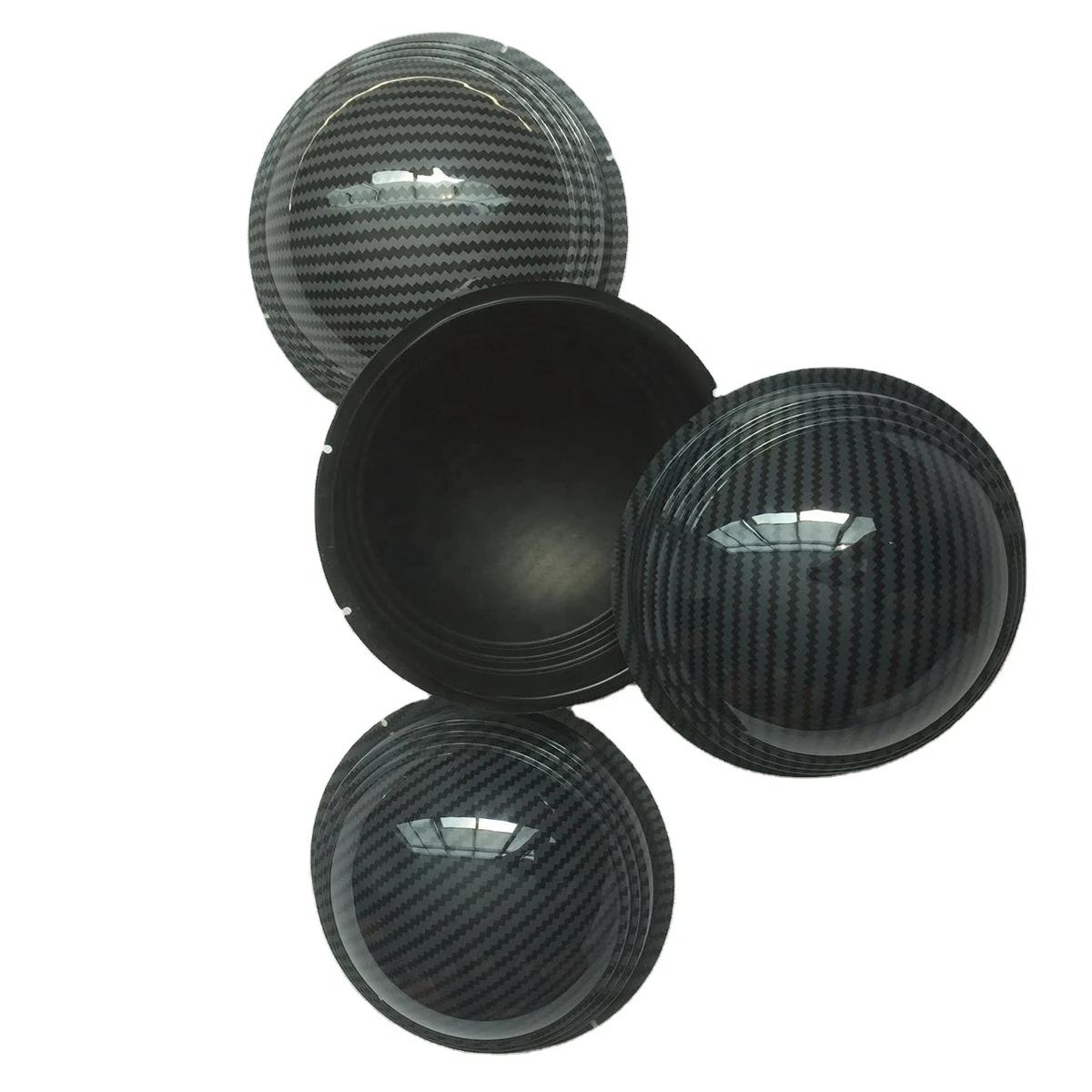 2 Inch Acrylic PC Clear Dome Glass Protective Cover Mini Security CCTV Camera Dome Housing Small Polycarbonate Hemisphere