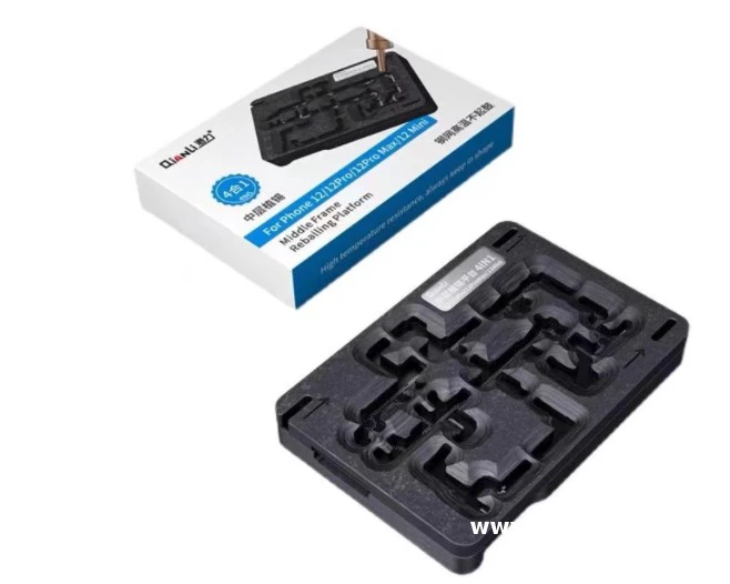 Qianli Motherboard Middle Layer Board 3D BGA Reballing Stencil Plant Tin Platform ForiPhone X XS 11 12 13 Pro Max Repair Net