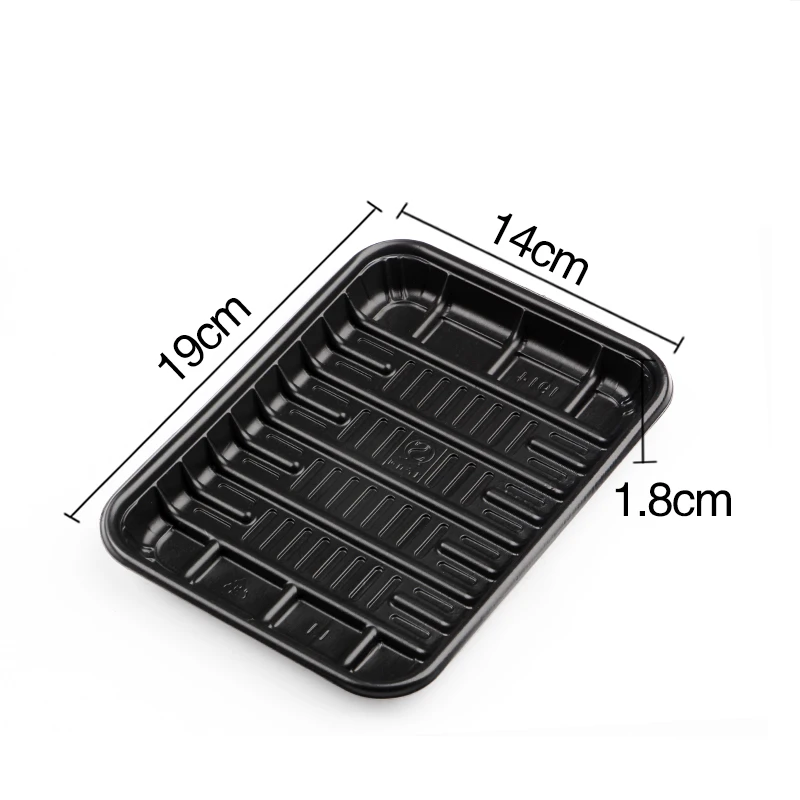 High Quality Disposable Blister Tray Plastic Fresh Meat Fruit Vegetable Packaging Container for Food Packing