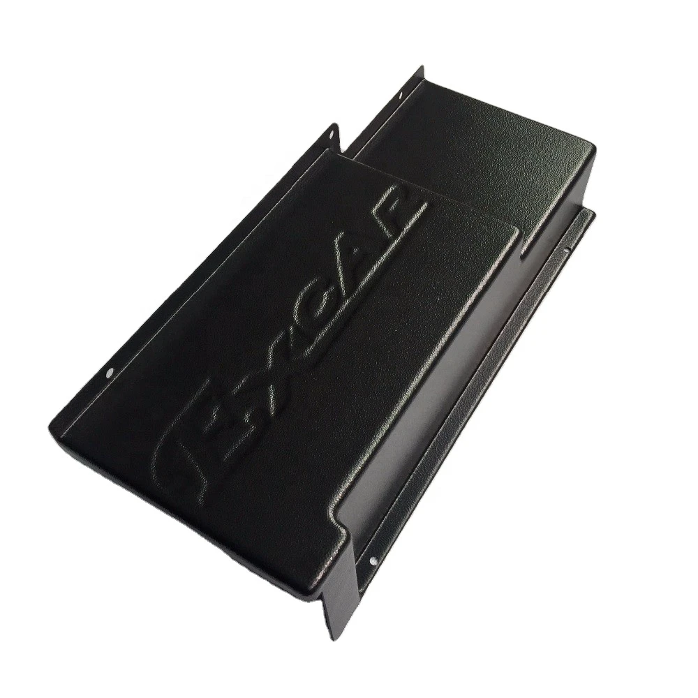 OEM CNC Thermoforming Plastic Shell/Housing/Cover with Embossed Text Logo Surface Vacuum Forming Plastic Product