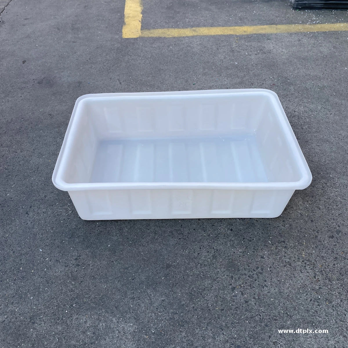 Large Food-Grade Plastic Storage Tank for Beef Tendon Rectangular Cooked Box Thick PE for Fish Turtle Aquaculture Oxford Shallow