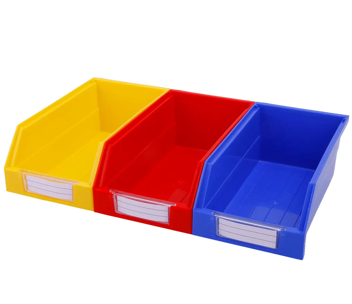 Industrial Organize Shelf Bin Plastic Hanging Storage Box Eco-friendly Plastic Storage Bin