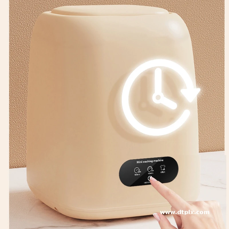 Household Mini Washing Machine Automatic Portable Washing Machine for Underpants Bras and Children's Clothing
