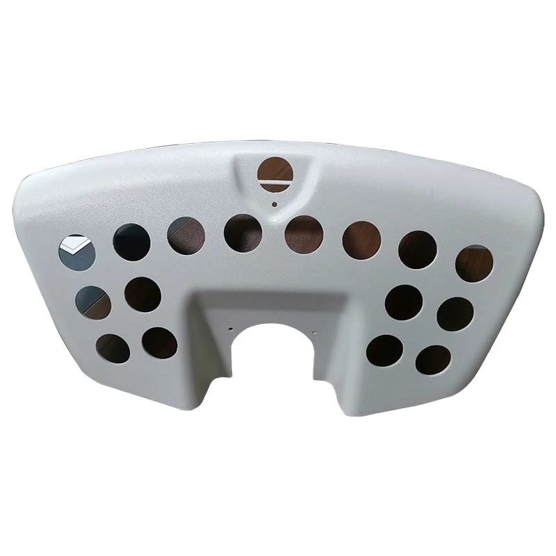 Custom Vacuum Forming Hospital White Plastic Stacking Waiting Chair