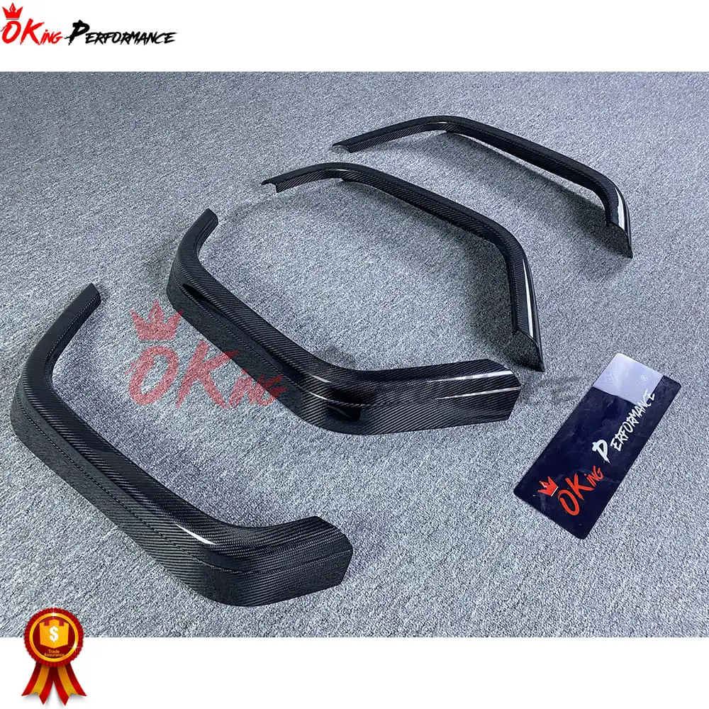 G900 Rocket BB Style Dry Carbon Fiber Fender Wheel Flare for Mercedes Benz G Wagon W464 AMG G63 Brabu