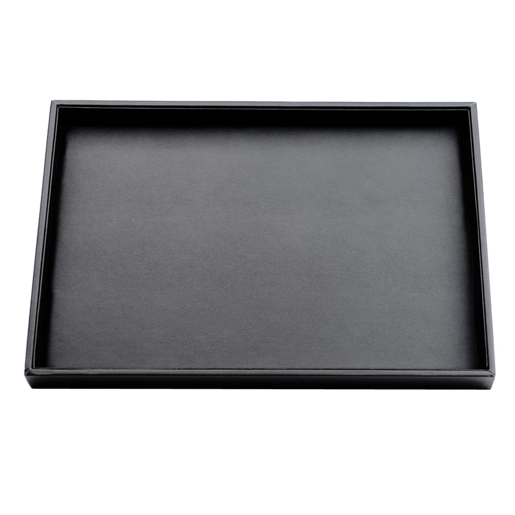 Custom Multifunction Pu Cheap Plastic Atelier Decorative 24 Grid Stackable Jewelry Trays Organizer