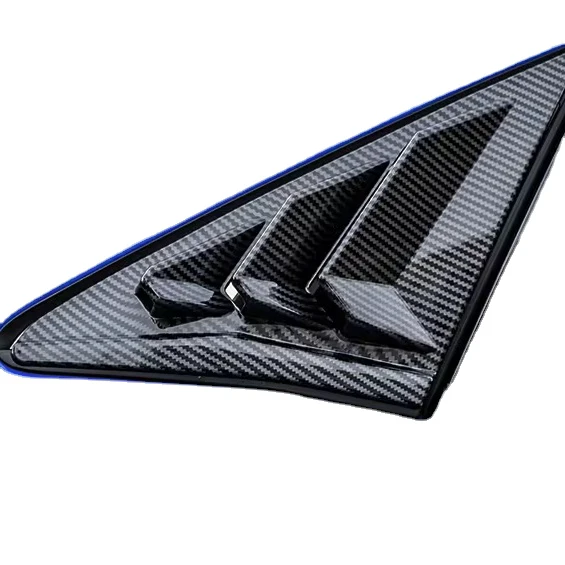 OEM Thermformed Auto Parts Car Rear Side Window Louver Vent Covers Car Rear Vent Car Vent Side Hood