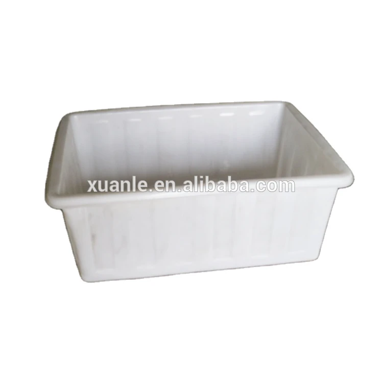 500litre square Heavy Duty Plastic Poly Fish tank for Water Storage