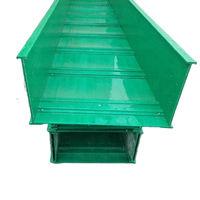 Frp Cable Tray Ladder Supporting System Grp Anti-corrosion Fiberglass Cable Tray