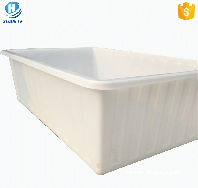 Factory Supply Plastic Soaking Tub Rubbermaid 100 Gallon Water tank Textile Trolley Tubs
