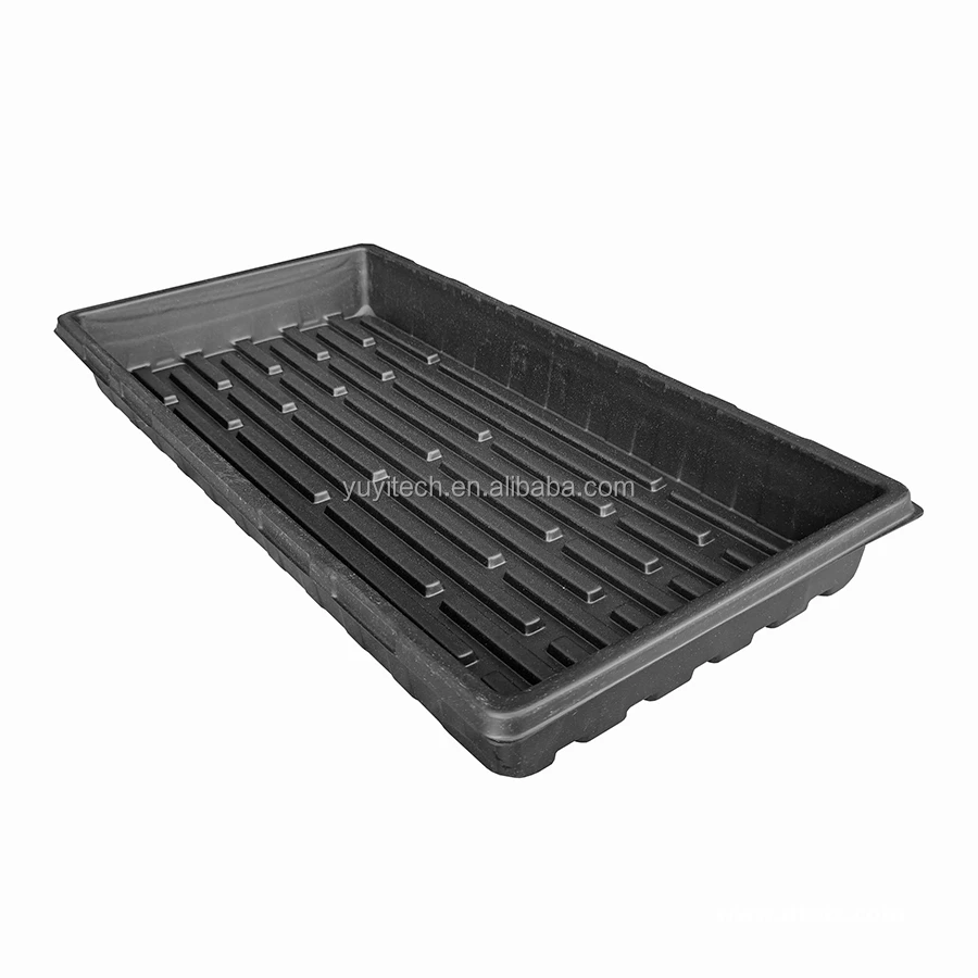 1020 Durable PS & ABS Material Seed Sprouting Nursery Tray Reusable Greenhouse Tray for Wheat Rice Micorgreen Germination
