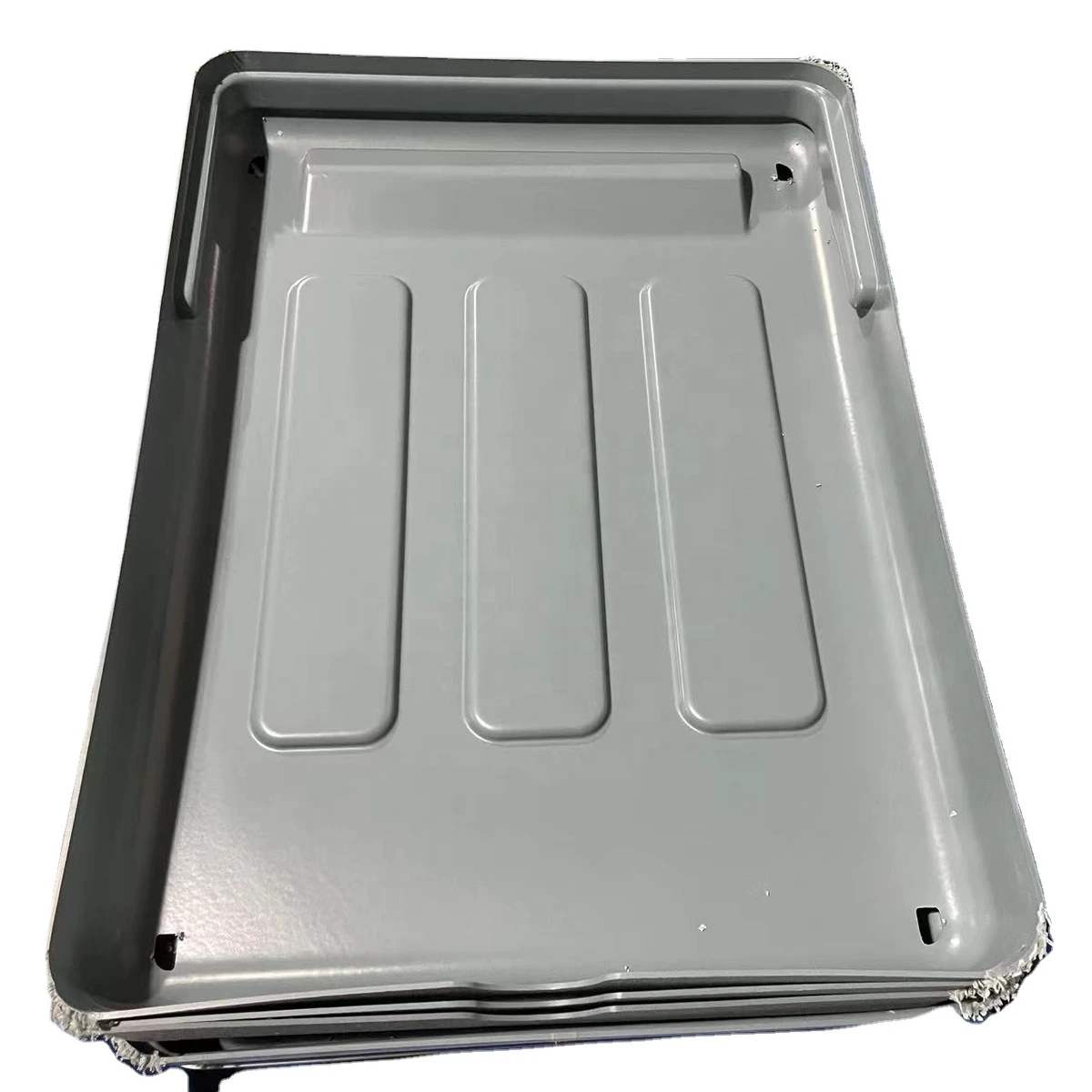Customized Vacuum Forming Manufacture Strong Plastic Boat Parts White Glossy ABS Hull Base Accessories