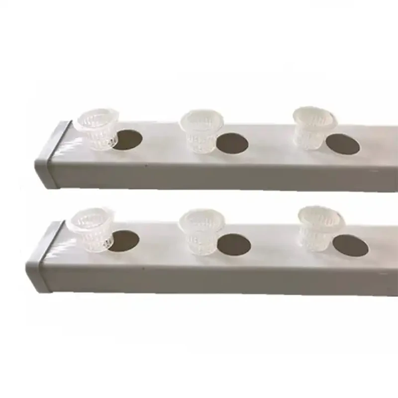 PVC Square Rectangle Tube for Hydroponic Systems