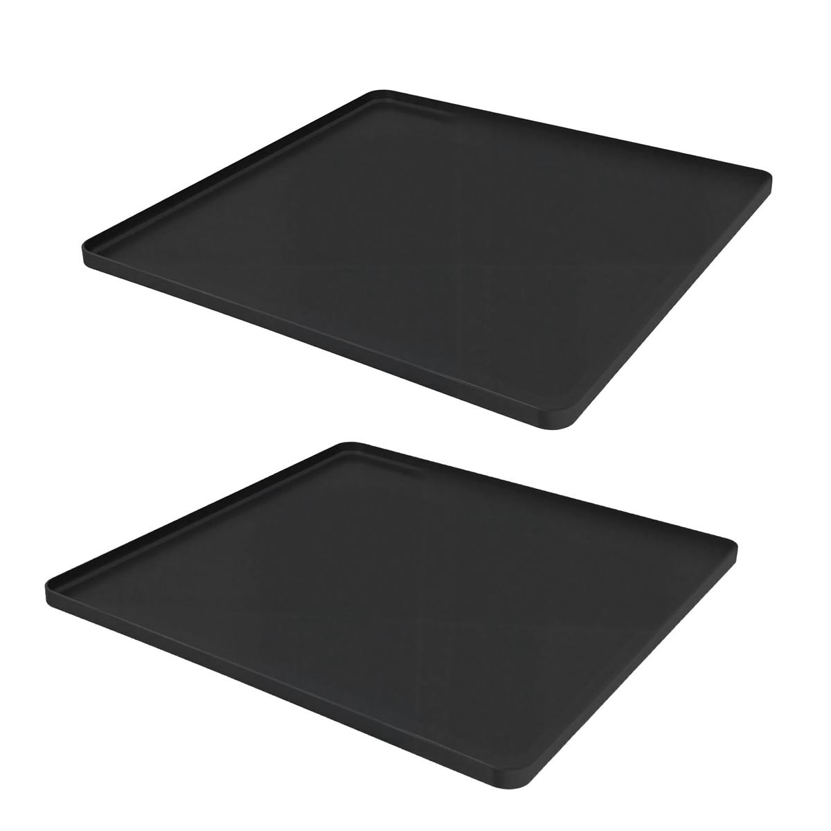 Mini Fridge Silicone Mat Under Refrigerator Mat Anti Leakage Water Spills, for Washing Machines Dishwashers Air Conditioner