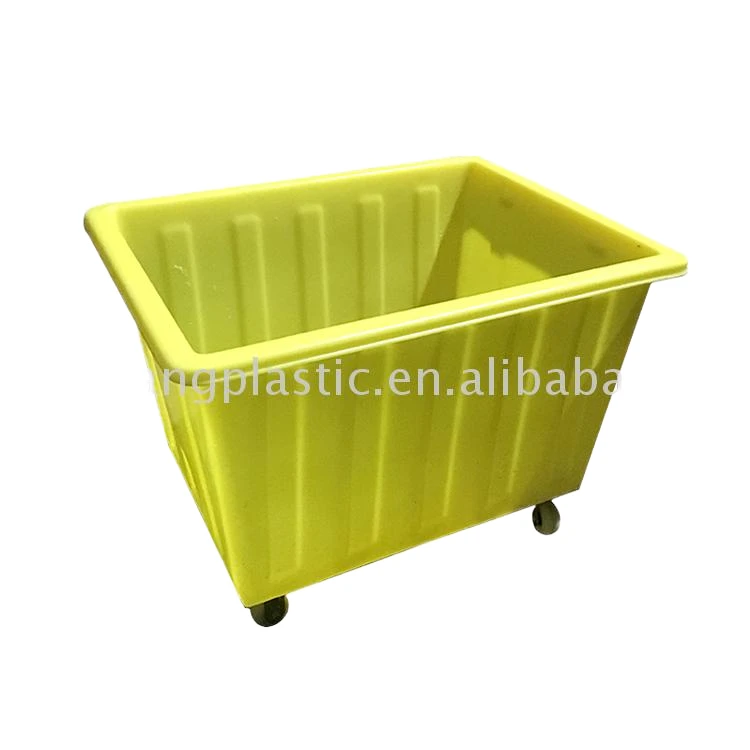 Natural Solid Plastic Rectangular Stacking Tank