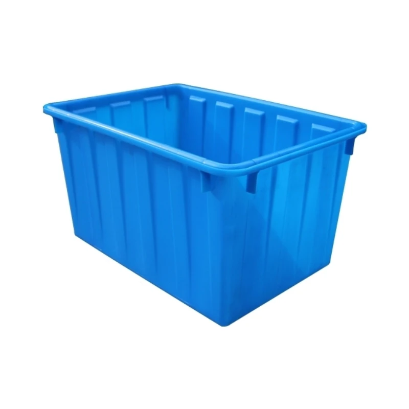 Plastic Square Tank With Lid Large Hard Cheap Plastic Container Tub Bin Storage for Chemical