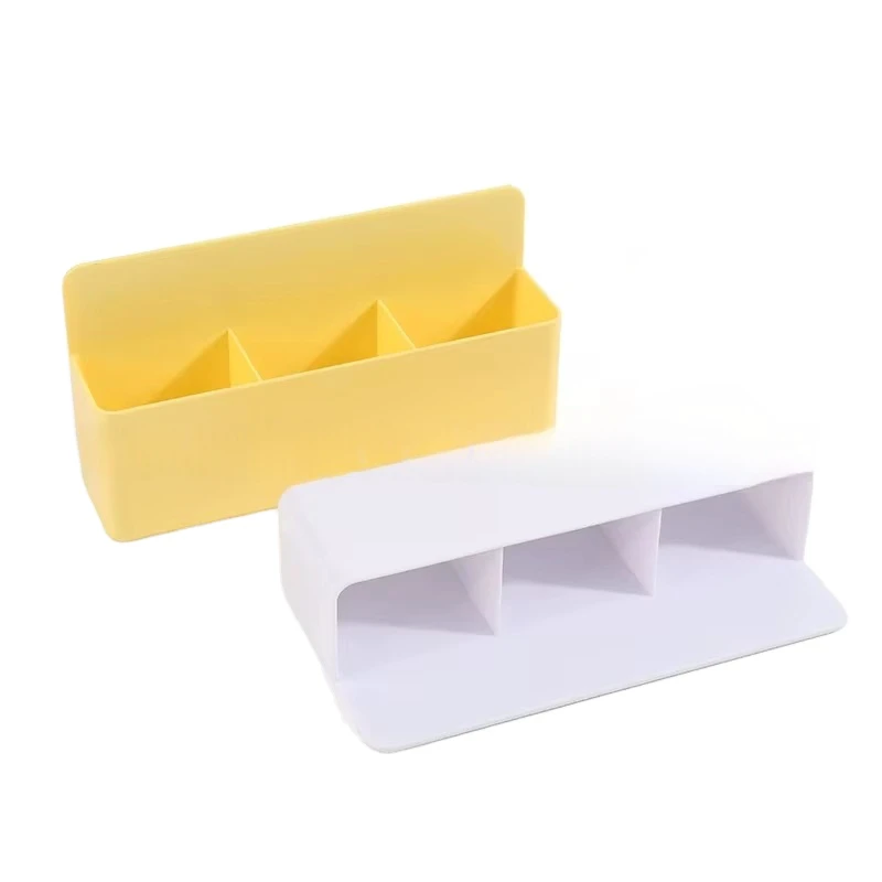 2025 New AY White Board Pen, Magnetic Storage Box, Office Home Multi -function Can Adsorb Plastic Storage Pen Holder