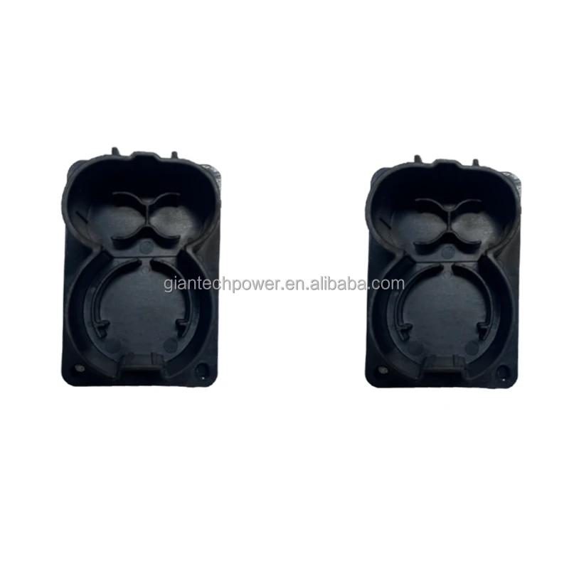 CCS2 Combo DC Dummy Socket EVSE Electric Vehicle Charging Station Wall Mounted Bracket