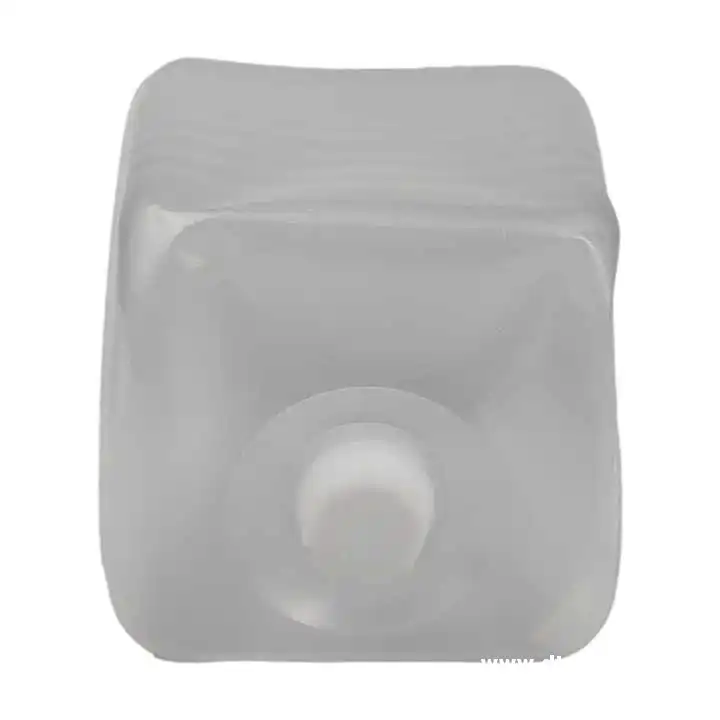 Portable PE Cubic Plastic Bucket 5L-25L LDPE Material With Square Patterns for Diluent Packing & Storage