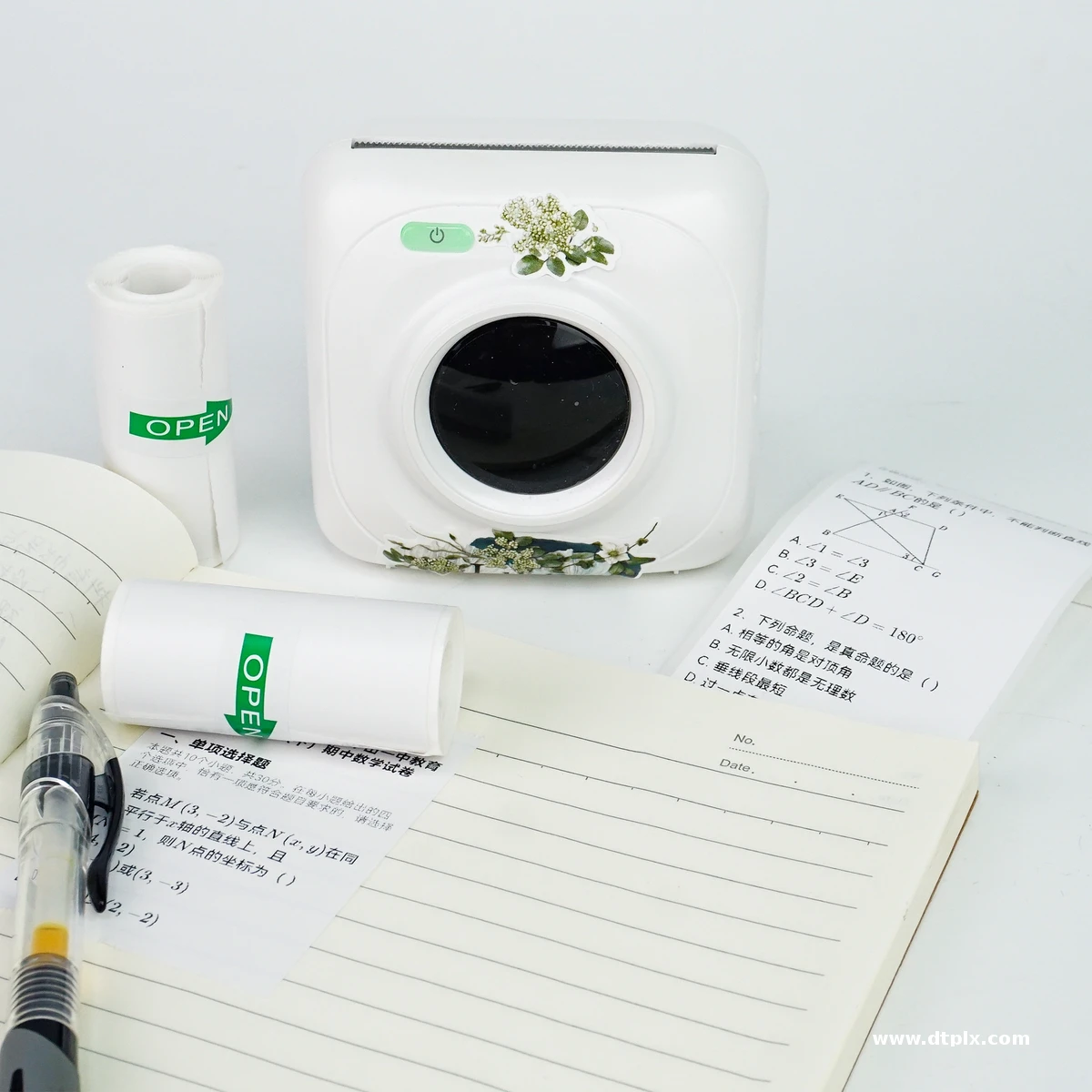 4 X 6 Inch Direct Blank Thermal Shipping Label Roll Barcode A6 Printer Compatible 57x30mm Waybill Paper Promotion Oil Proof