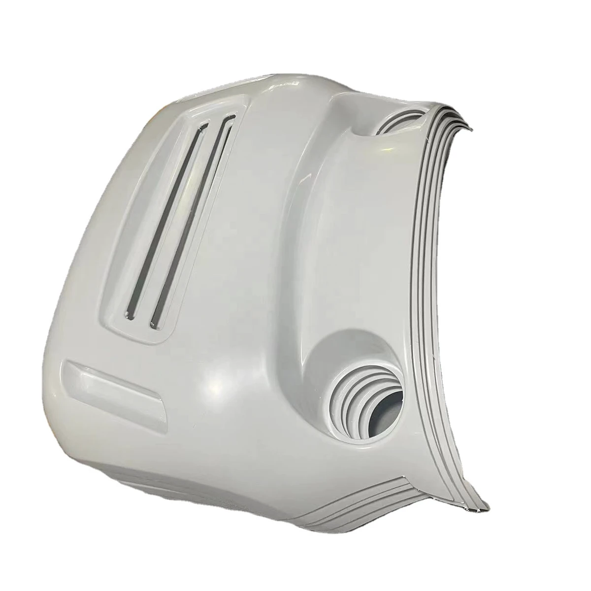 OEM Custom Lightweight Plastic Bonnet Sport Wind Resistance Engine Cover Replacement Thermoformed Plastic Product