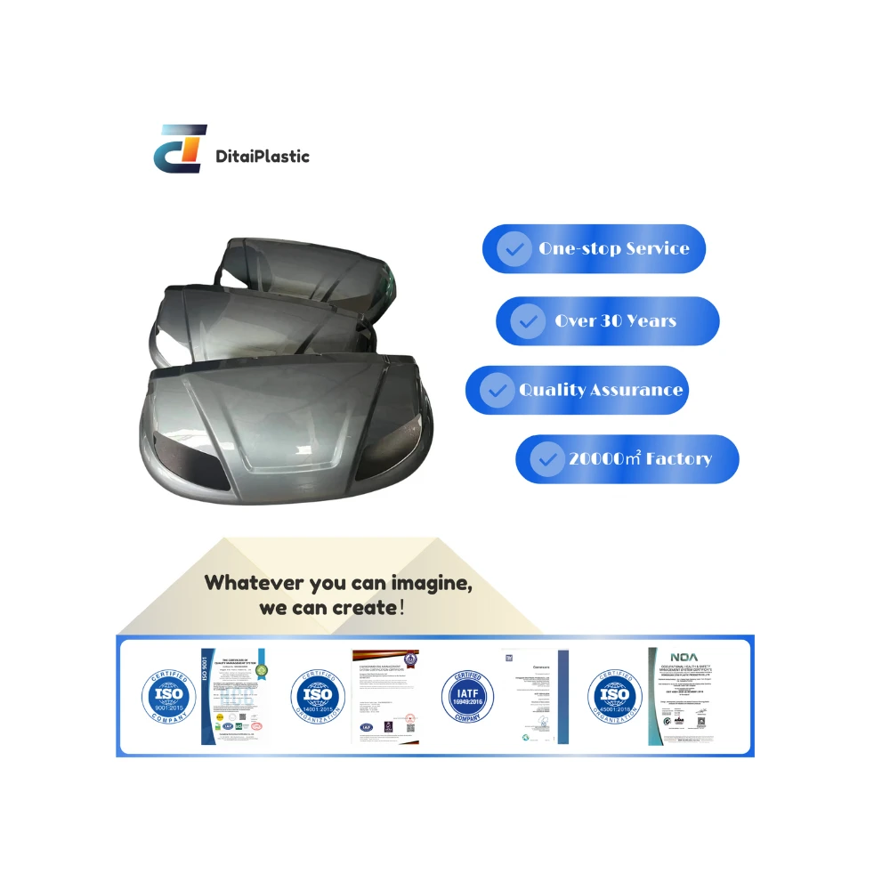 Oem Manufacturing Plastic Car Body Bumper Vacuum Forming Automotive Plastic Parts Shell Car Bumper