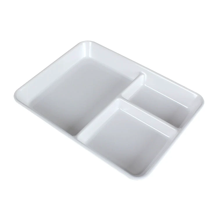 Melamine Divided Plates for Adults with Protein Carbs and Vegetables Diet Plate  for Balanced Eating Home Kitchen Food Serving