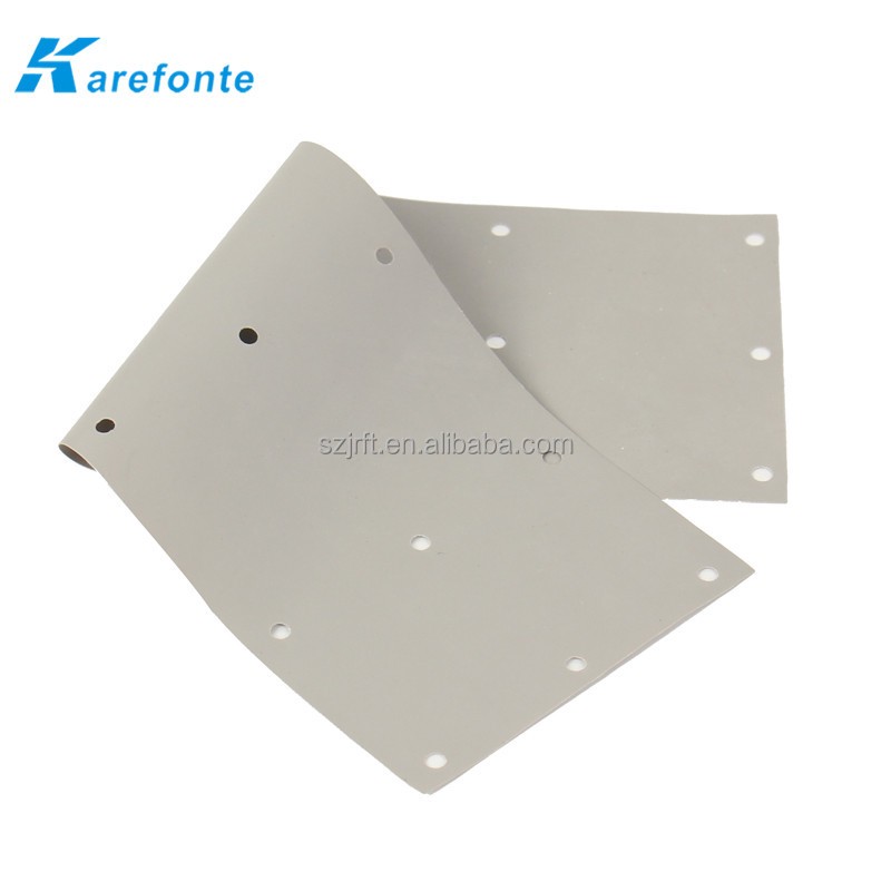 0.25mm 0.3mm 0.45mm 0.8mm Thick Thermal Conductive Silicone-coated Fiberglass Cloth Insulator Sil-Pad for Electronic Devices
