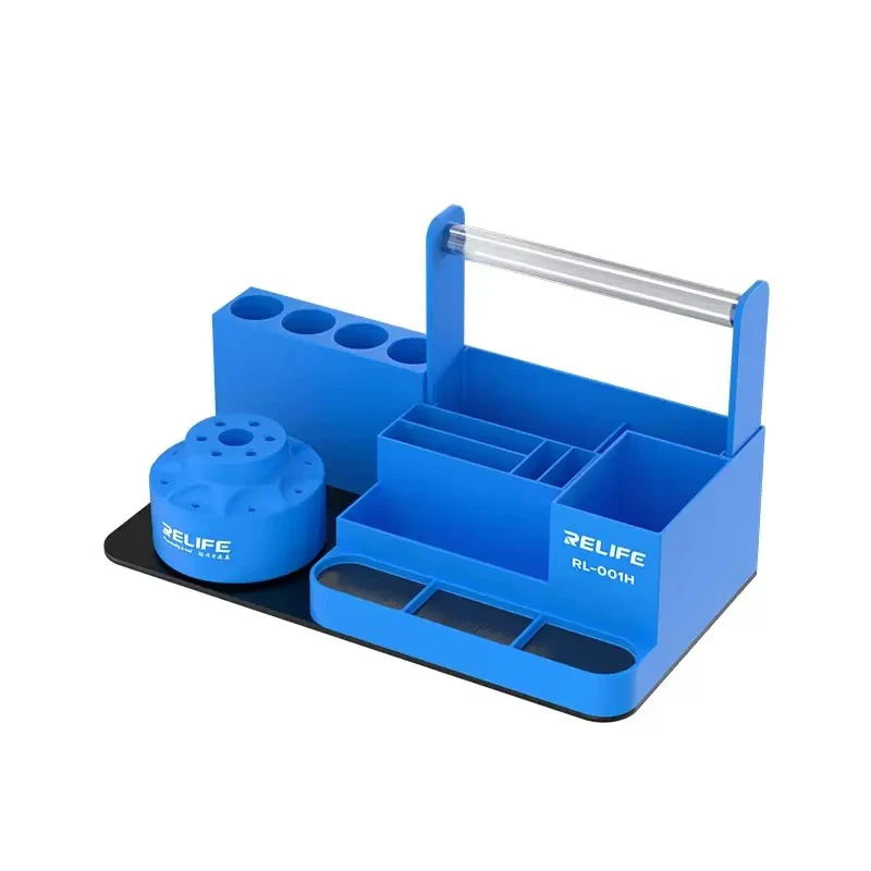 Relife RL-001H Rotatable Multifunctional Repair Storage Electronic Component Tool Storage