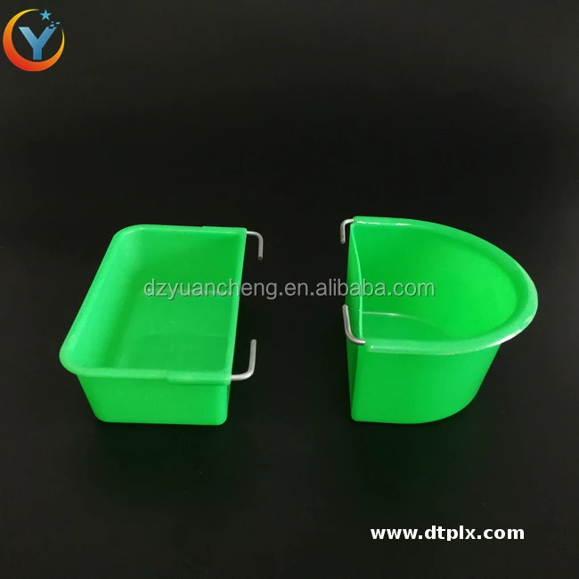 Plastic Pigeon Feeding Trough for Bird Cage Feeder Drinker Bowl Cage Use Chicken Pet