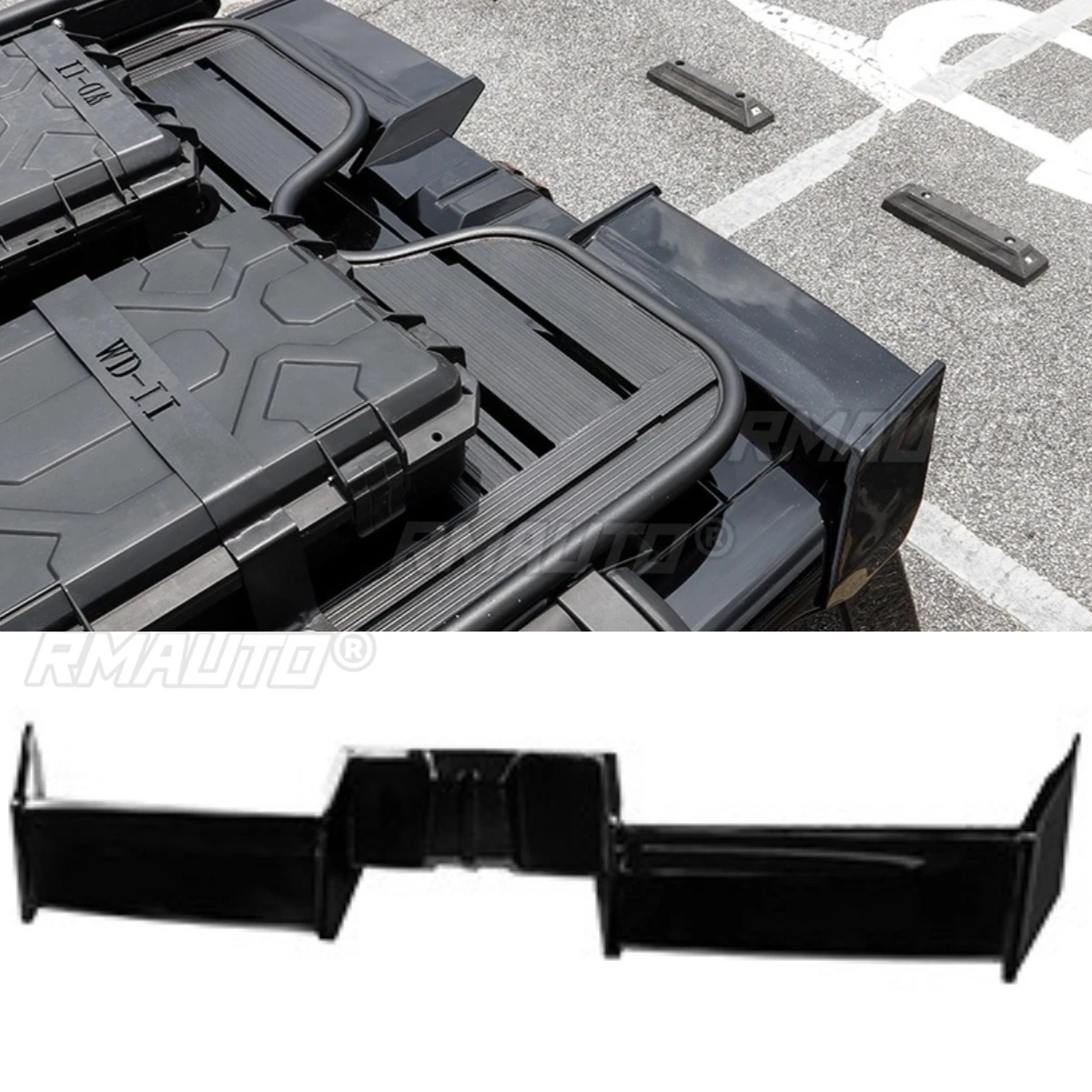 Car Rear Spoiler Wing Trunk Spoiler Trunk Wing Roof Spoiler Roof Wing Trunk Wing Chin Body Kit For Chery iCAR 03 Car Accessories