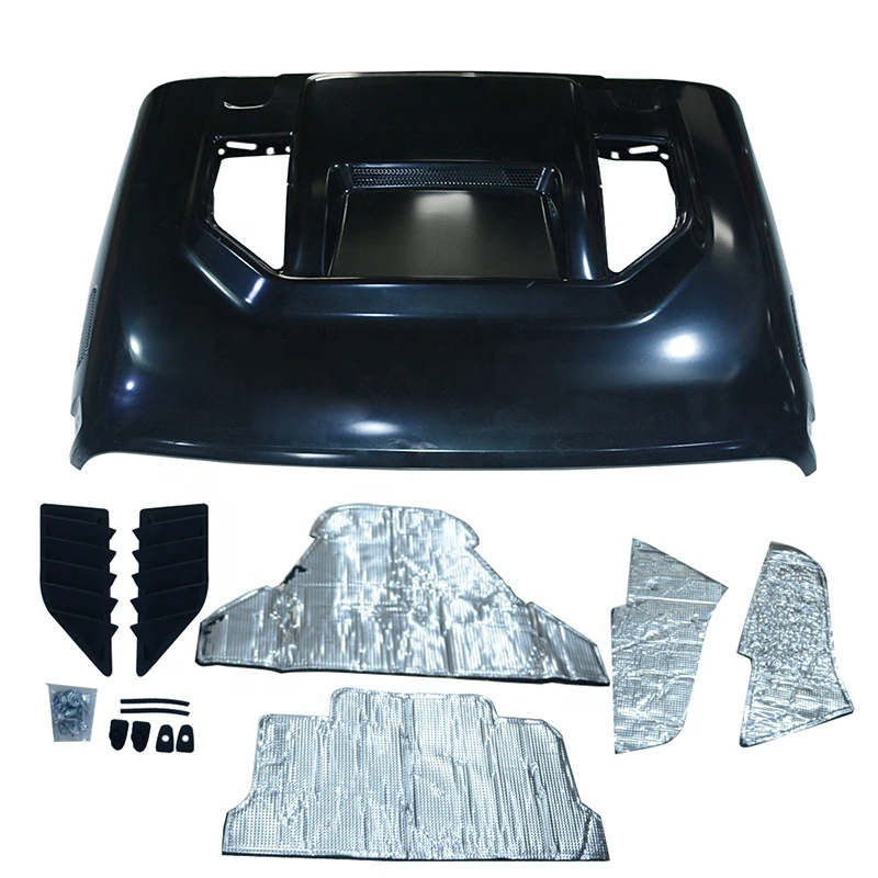 10th Anniversary Hood for Jeep Wrangler JL 18+ Accessories Engine Hood Cover for JL Bonnet