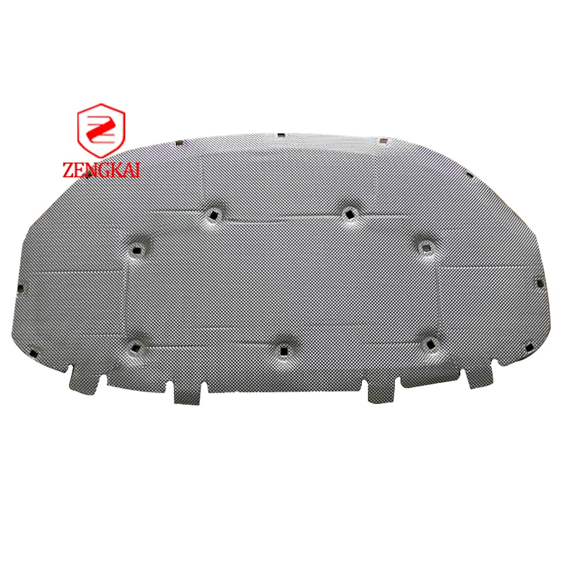 Full Aluminum Foil Original High-quality Car Engine Hood Insulation Pad Suitable for SKODA RAPID 20-