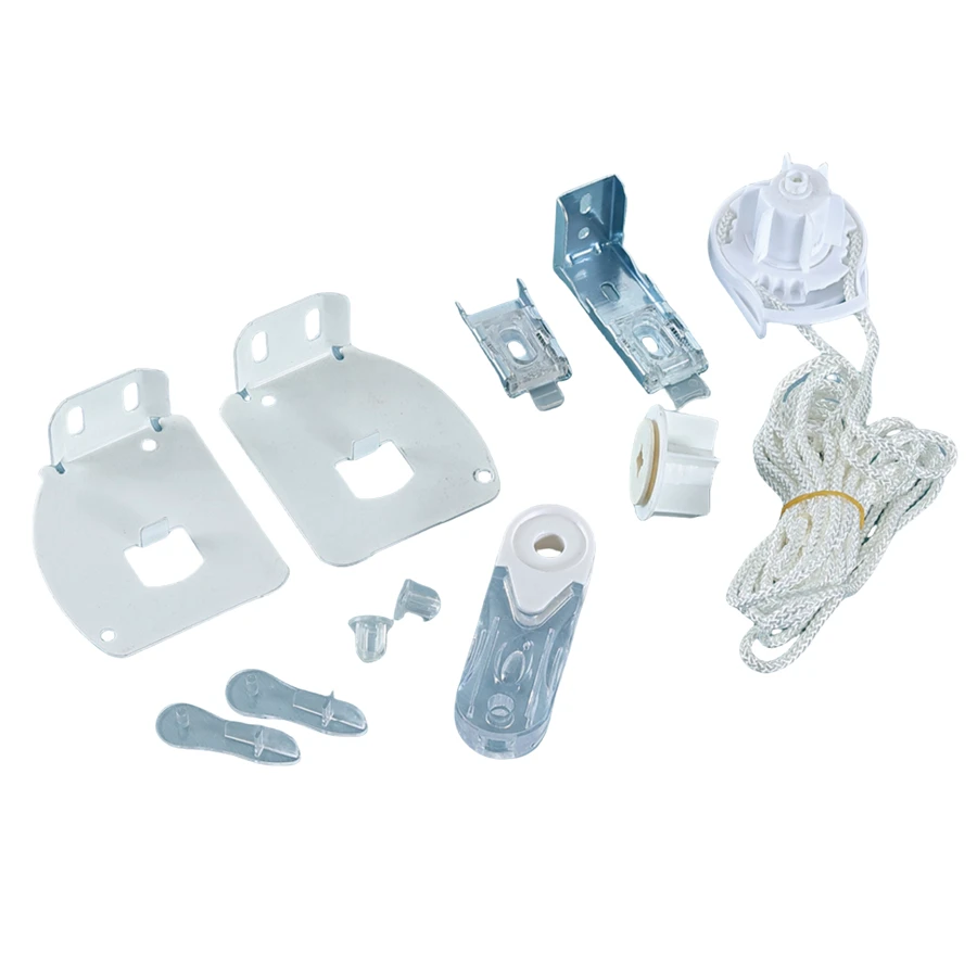 Best Price Zebra Blinds Accessories Parts Side Tracks for Roller Blinds Chains Clutches Mechanism Roller Blinds Components
