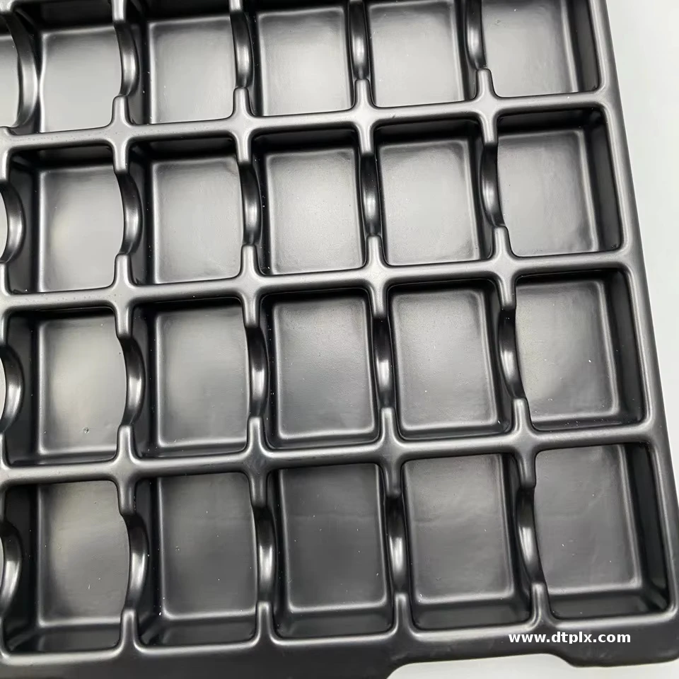 Customized Antistatic Plastic Tray Mold Vacuum Forming Plastic Parts Enclosure Plastic Products Manufacturer Cutting Processing