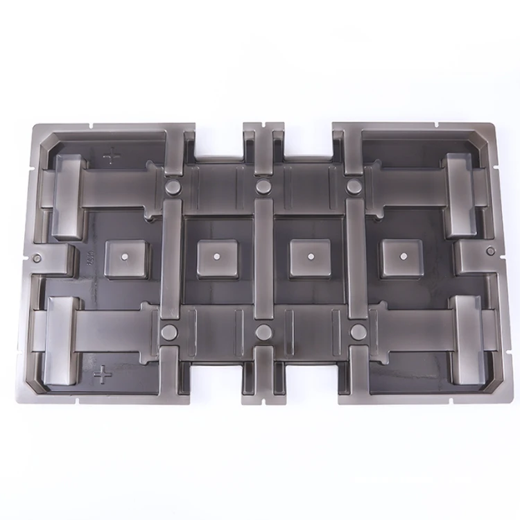 Customized Size Logo Vacuum Formation Vacuum Formation Anti-Static ABS Vacuum Forming Plastic Tray