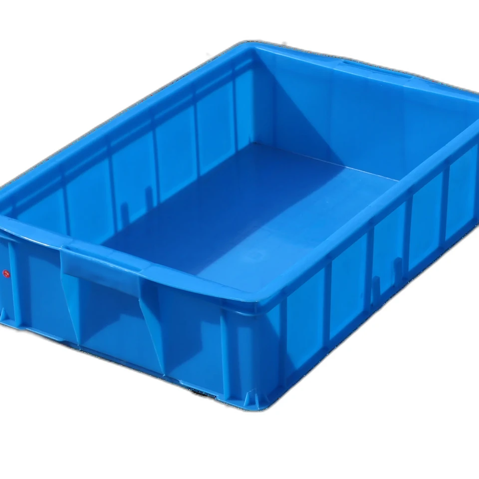 NEXARA  Stackable Heavy-Duty HDEP XS535-140  Plastic Logistics Boxes Durable Solid Crates in Various Sizes Different Uses