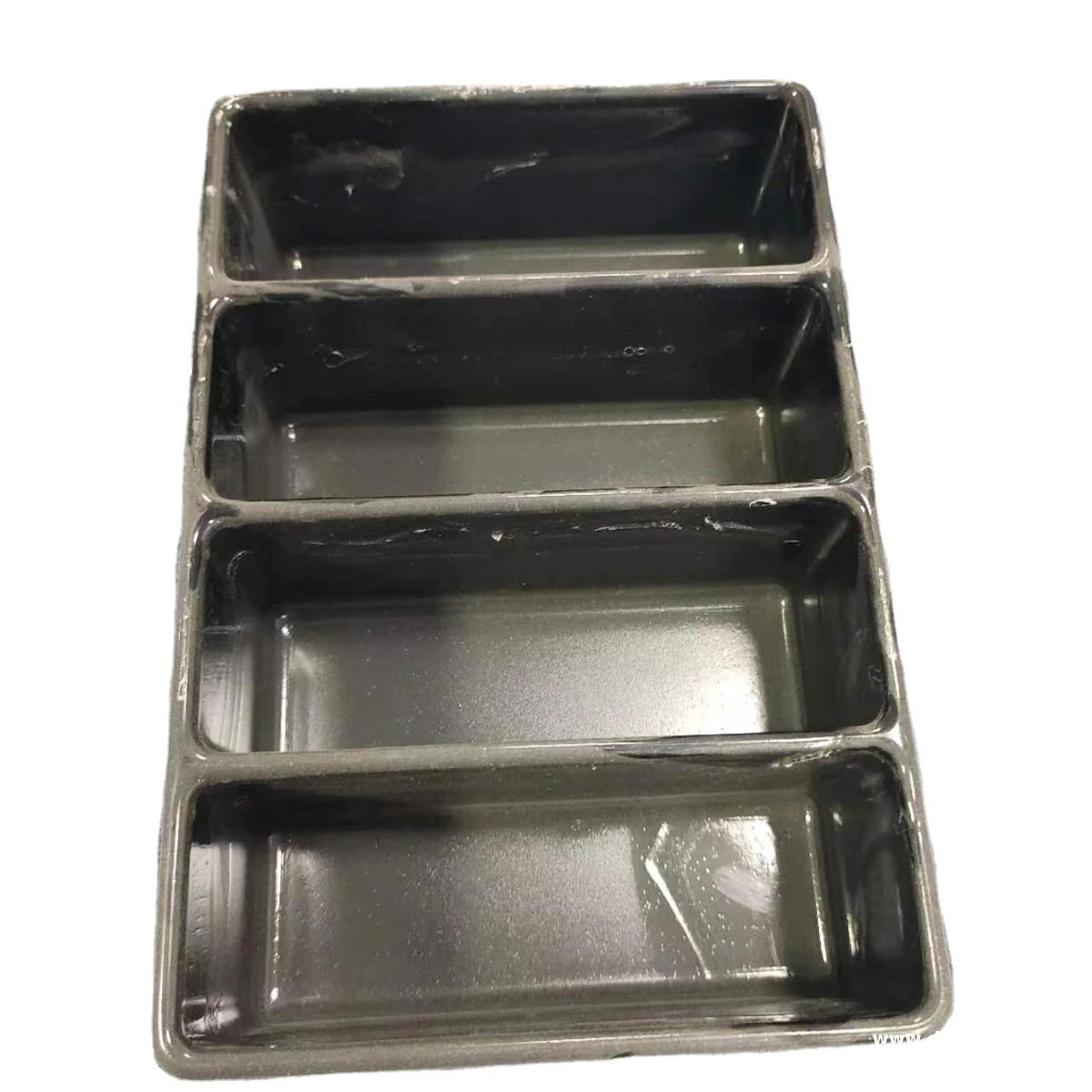 Green PS Flocking Vacuum Formed Plastic Tray Made in China, Custom PS Vacuum Formed Flocking Tray ,PS Tray Without Flocking