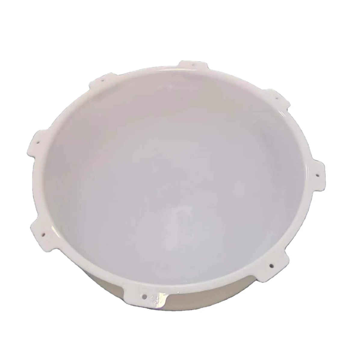 Customized Vacuum Forming Manufacture Strong Plastic Boat Parts White Glossy ABS Hull Base Accessories