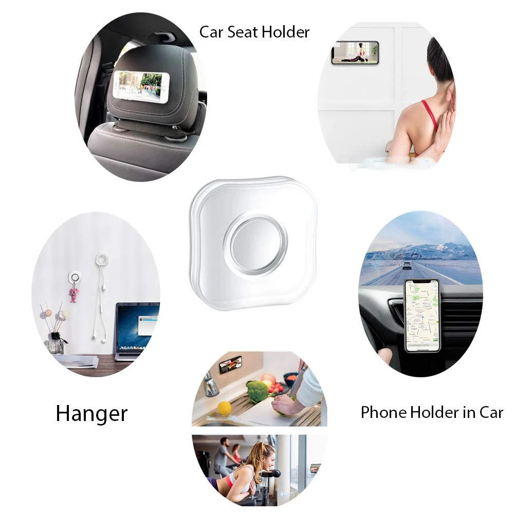 Nano Gel Pad Traceless  Stickers Washable Multi-Functional Universal Sticky Car Phone Holder