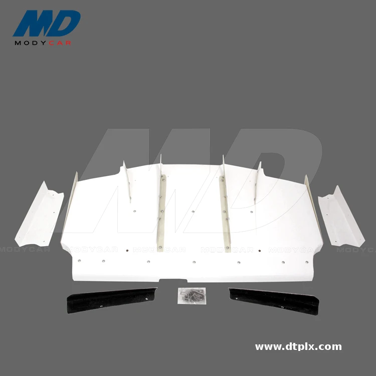 V Style Glass Fiber Rear Diffuser for 2015-2018 Subaru Impreza 11 Sti Vab