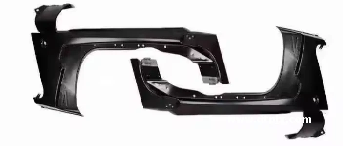 Body Kit 2007-2017 Auto Accessories Jk to jl Fender Fender Flares and Grille for JEEPs WRANGLERs JK