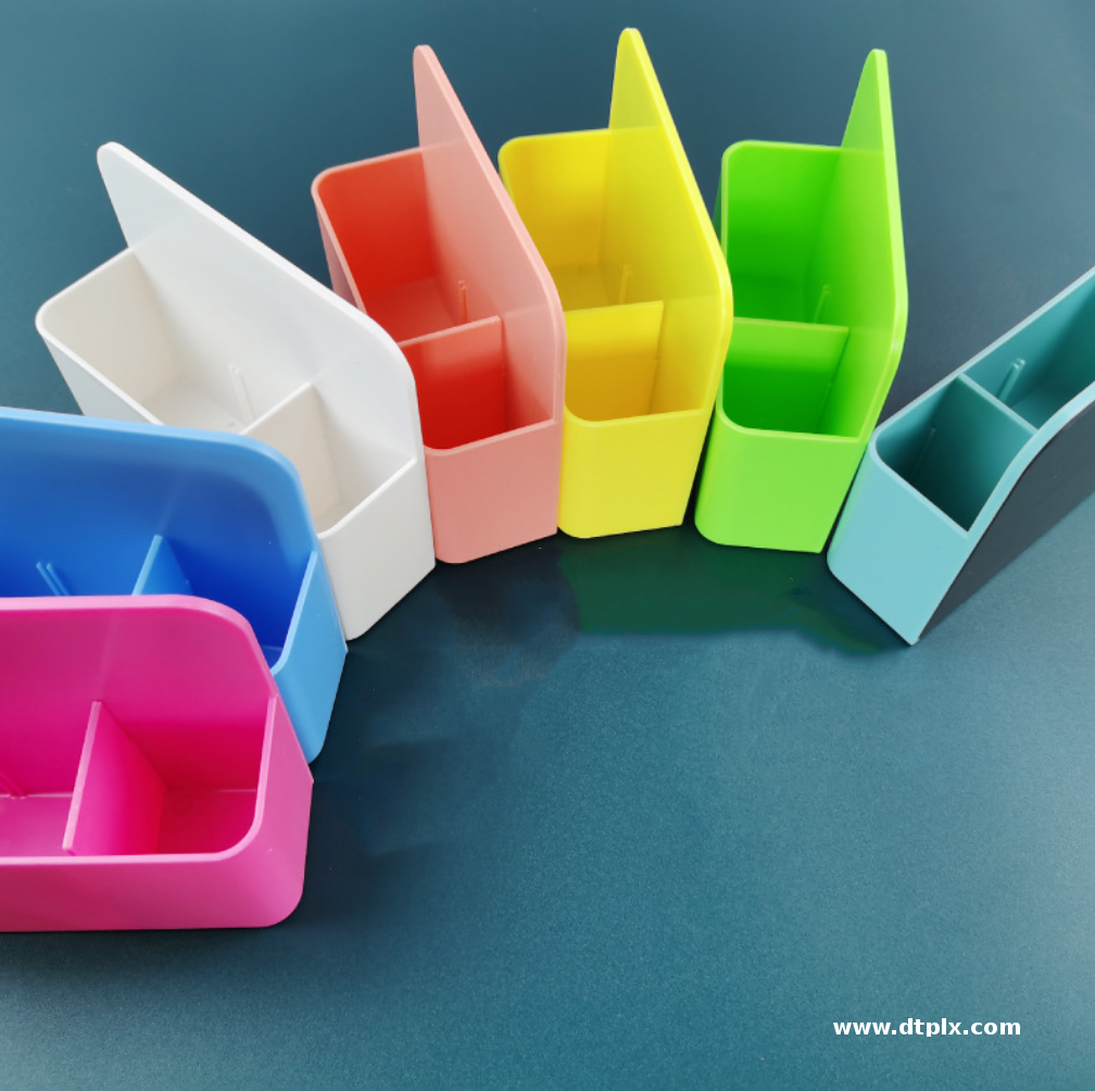 2-Slot Acrylic Magnetic Storage Box Strong Suction Magnet Office Stationery Organizer Classroom Magnetic Marker Holders Magnet